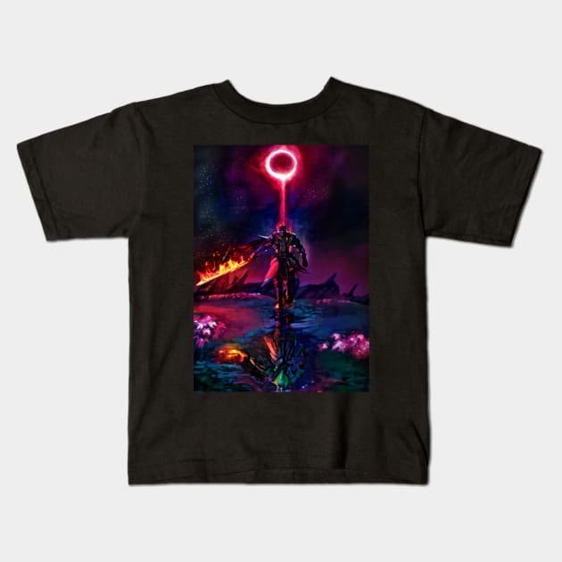 Lord of Dark Souls 3 Kids T-Shirt by Christian94